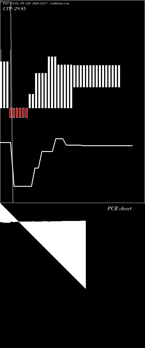  option chart PGEL PE 520 2026-10-27 