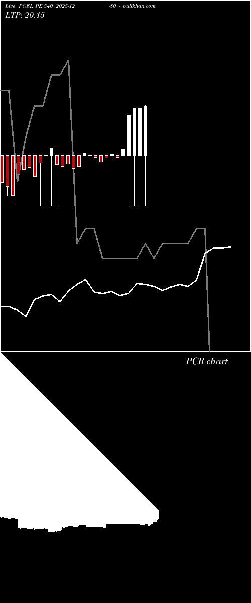  option chart PGEL PE 540 2025-12-30 