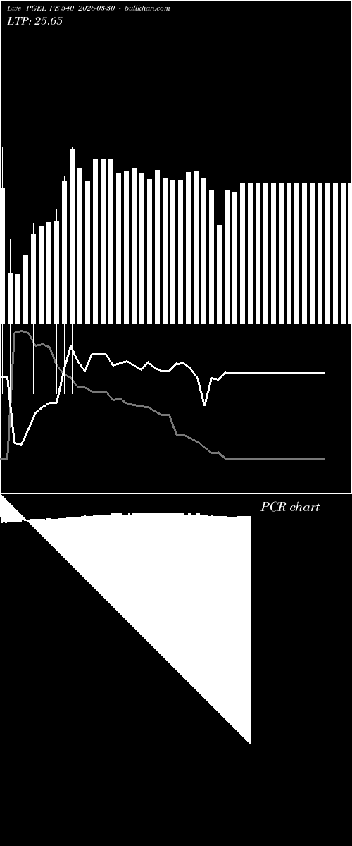  option chart PGEL PE 540 2026-03-30 