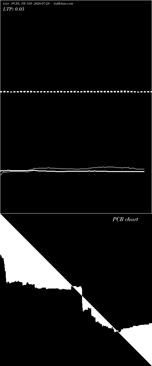  option chart PGEL PE 550 2026-07-28 