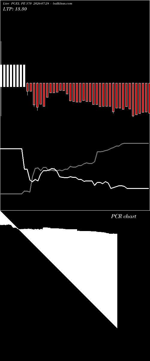  option chart PGEL PE 570 2026-07-28 