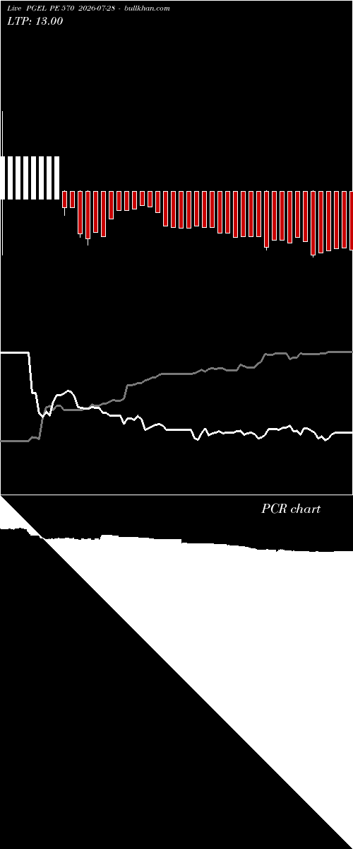  option chart PGEL PE 570 2026-07-28 