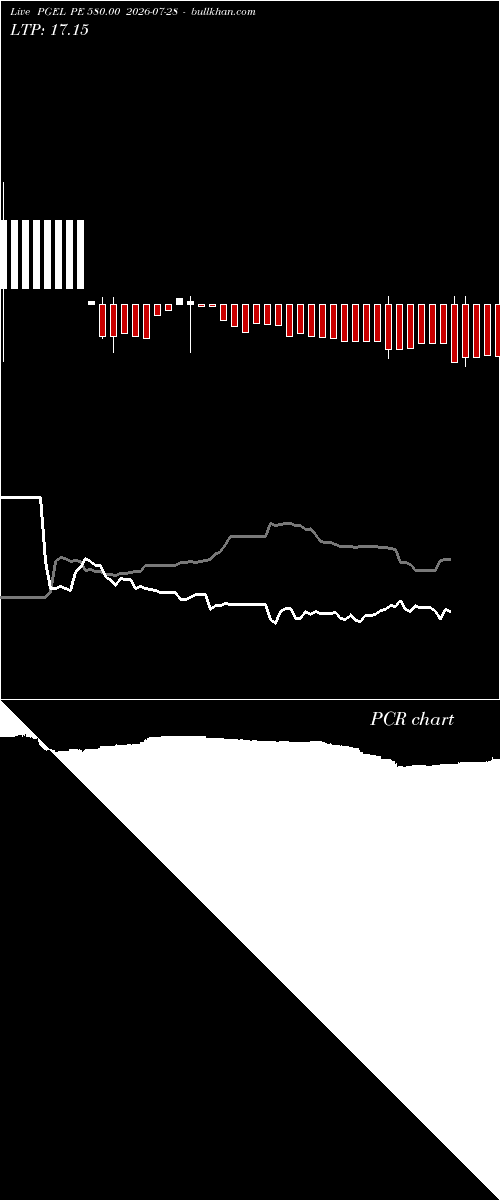  option chart PGEL PE 580.00 2026-07-28 