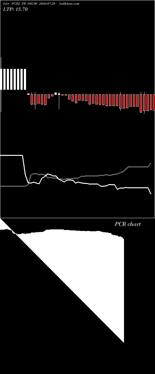  option chart PGEL PE 580.00 2026-07-28 