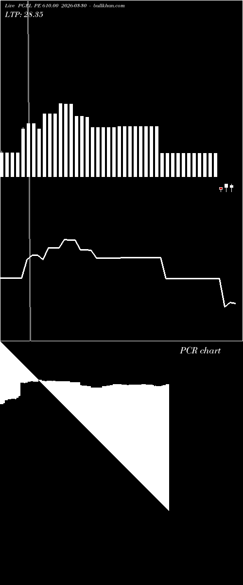  option chart PGEL PE 610.00 2026-03-30 