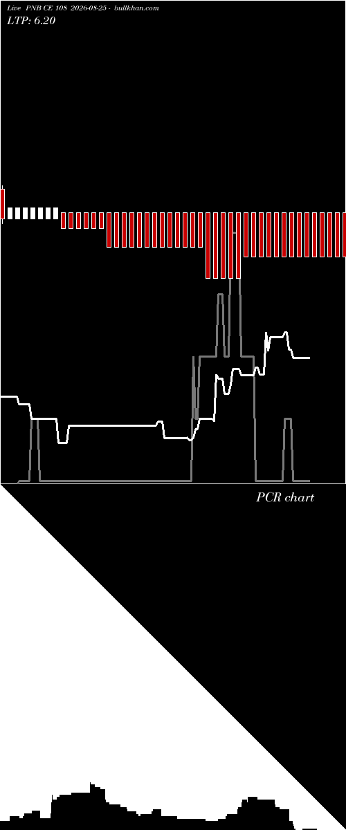  option chart PNB CE 108 2026-08-25 