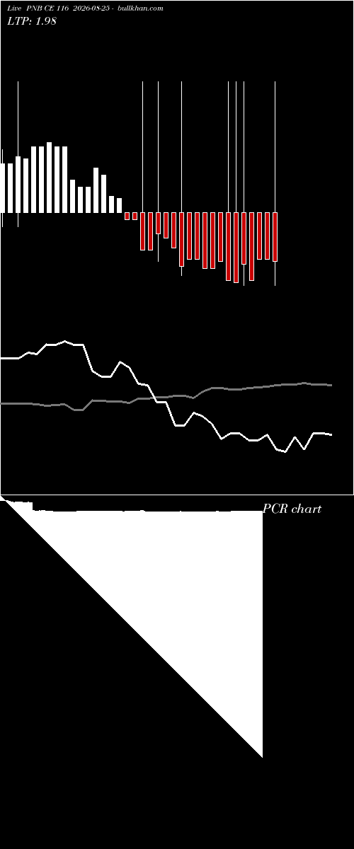 option chart PNB CE 116 2026-08-25 