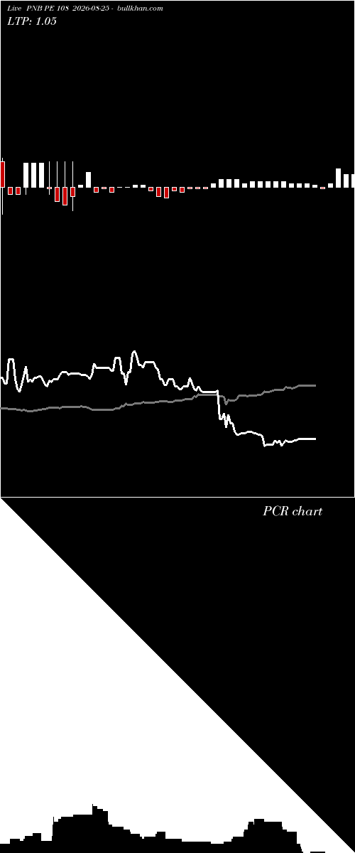  option chart PNB PE 108 2026-08-25 