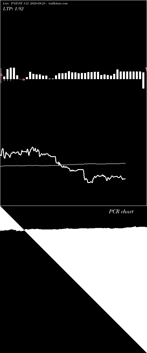  option chart PNB PE 112 2026-08-25 