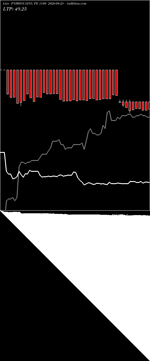  option chart PNBHOUSING PE 1180 2026-08-25 