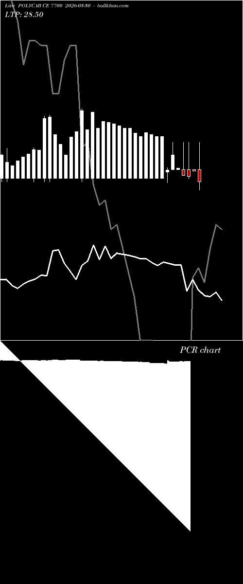  option chart POLYCAB CE 7700 2026-03-30 