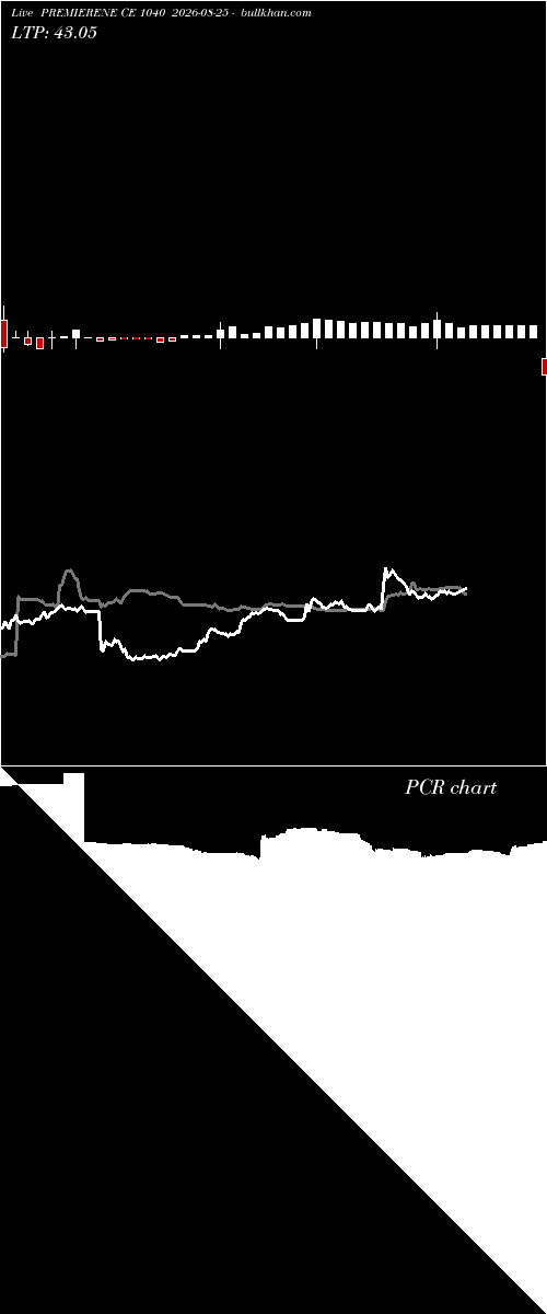  option chart PREMIERENE CE 1040 2026-08-25 