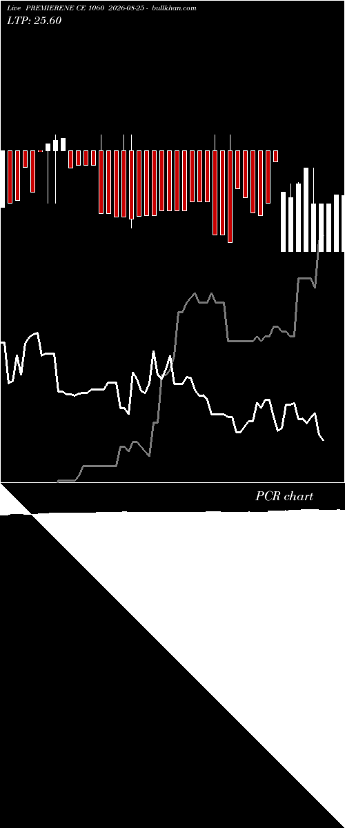  option chart PREMIERENE CE 1060 2026-08-25 