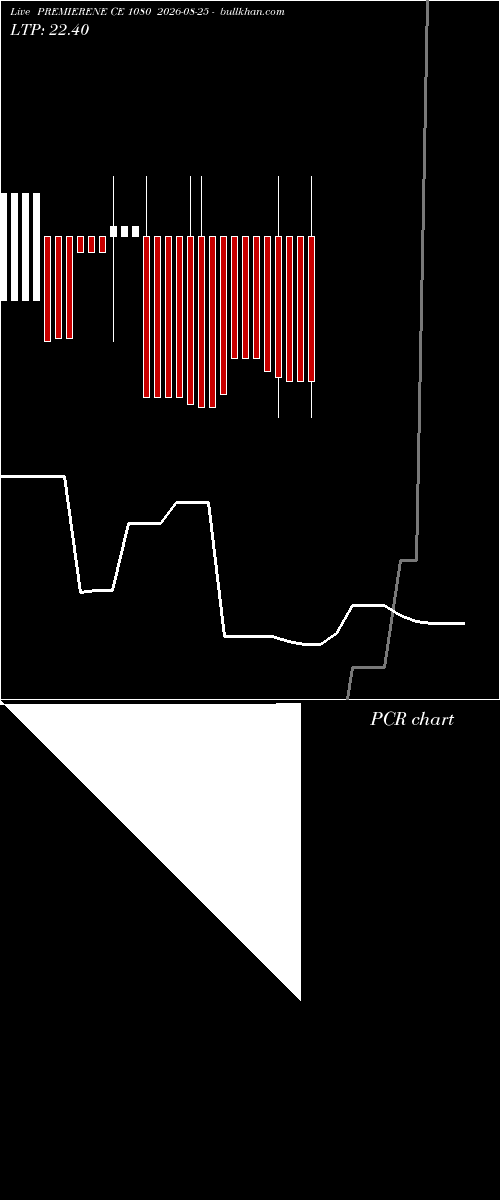  option chart PREMIERENE CE 1080 2026-08-25 
