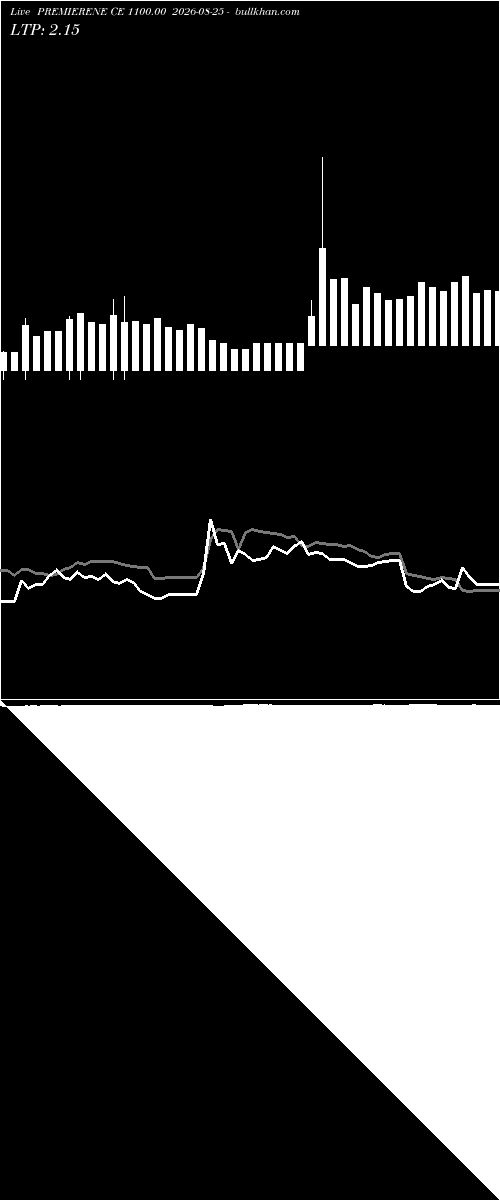  option chart PREMIERENE CE 1100.00 2026-08-25 