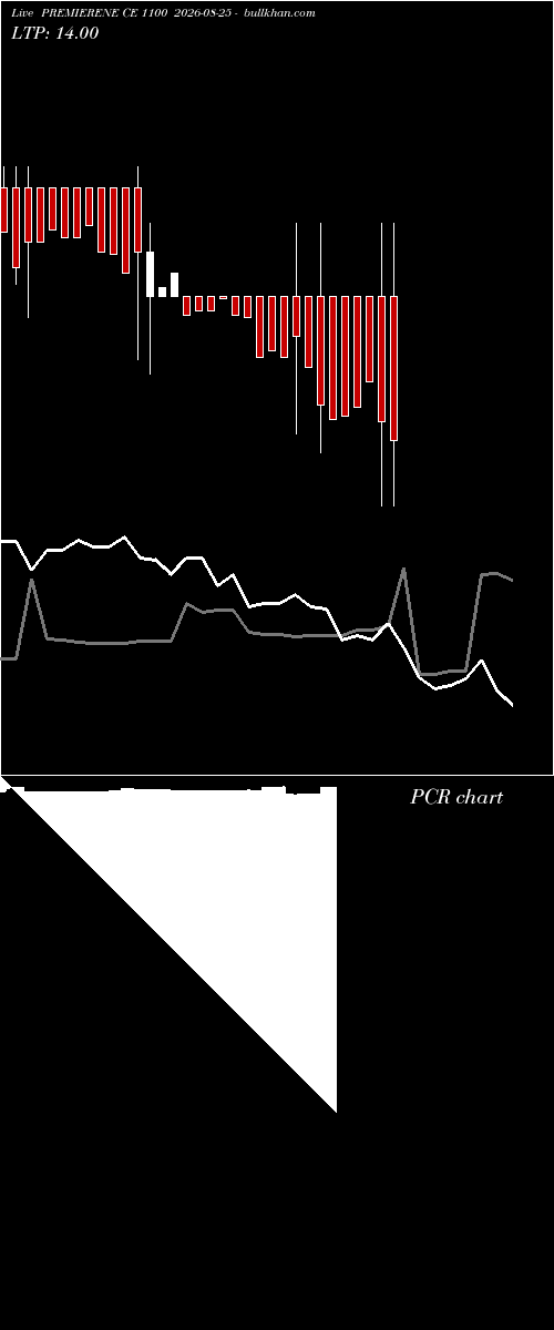  option chart PREMIERENE CE 1100 2026-08-25 