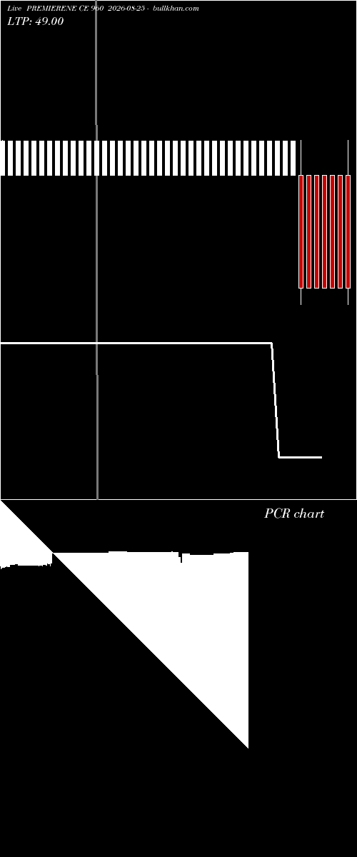  option chart PREMIERENE CE 960 2026-08-25 