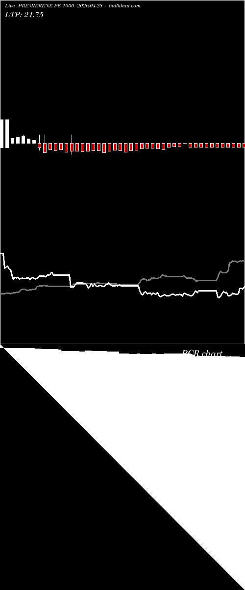  option chart PREMIERENE PE 1000 2026-04-28 