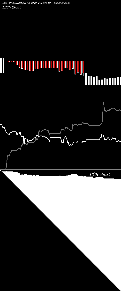  option chart PREMIERENE PE 1040 2026-06-30 