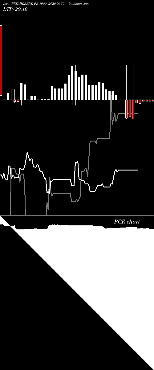  option chart PREMIERENE PE 1060 2026-06-30 