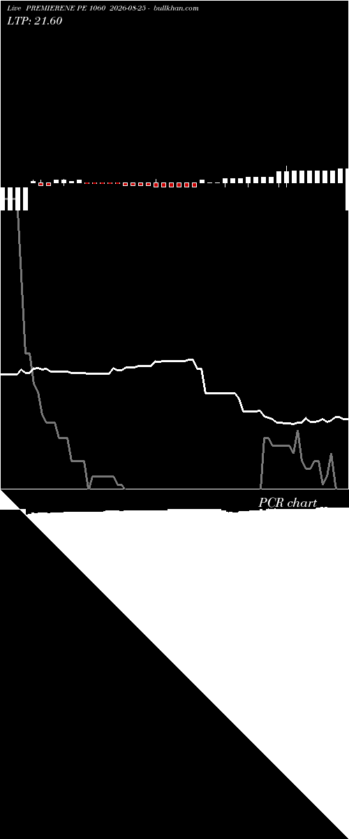  option chart PREMIERENE PE 1060 2026-08-25 