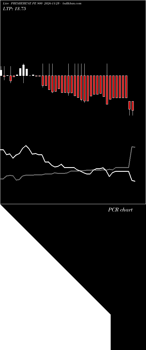 option chart PREMIERENE PE 800 2026-11-23 