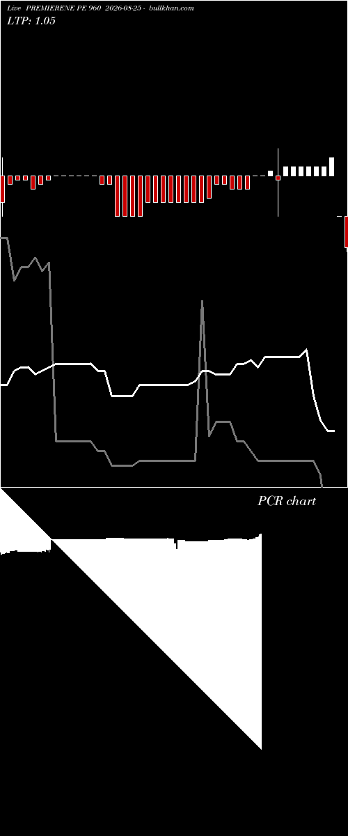  option chart PREMIERENE PE 960 2026-08-25 