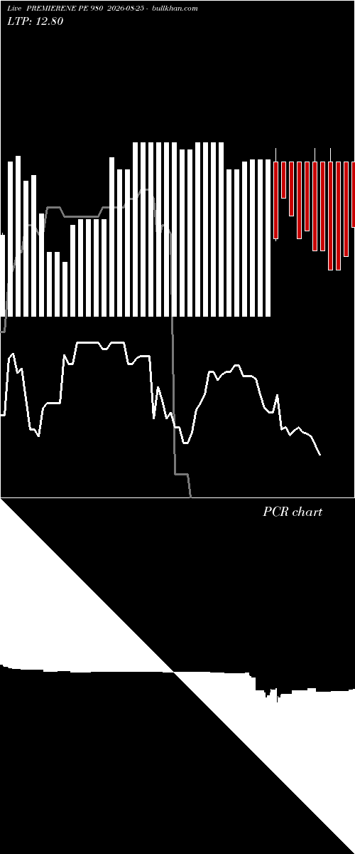  option chart PREMIERENE PE 980 2026-08-25 