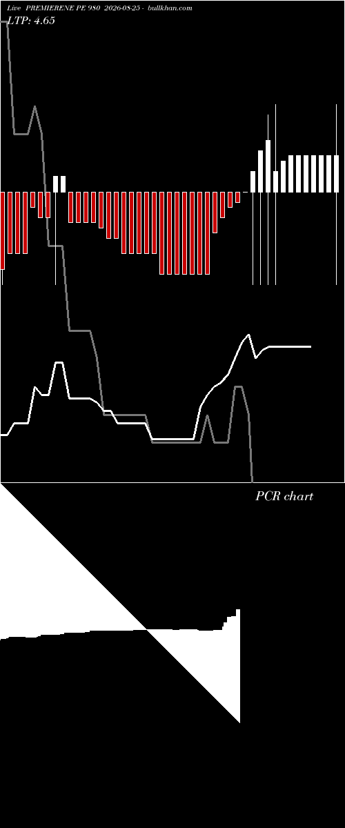  option chart PREMIERENE PE 980 2026-08-25 
