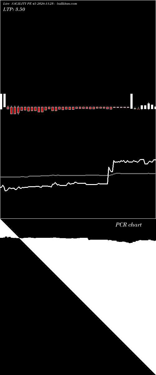  option chart SAGILITY PE 45 2026-11-23 