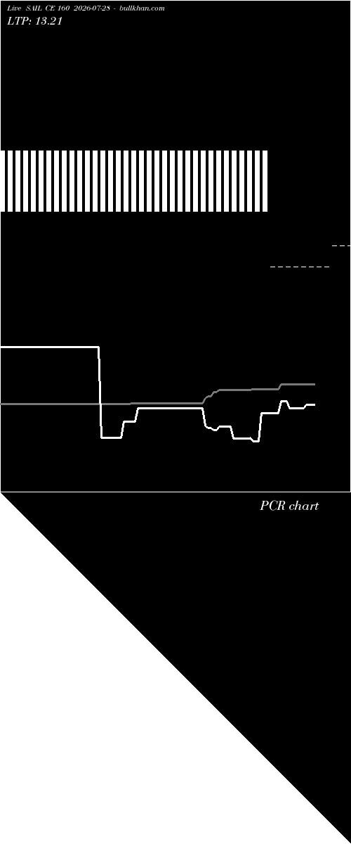  option chart SAIL CE 160 2026-07-28 
