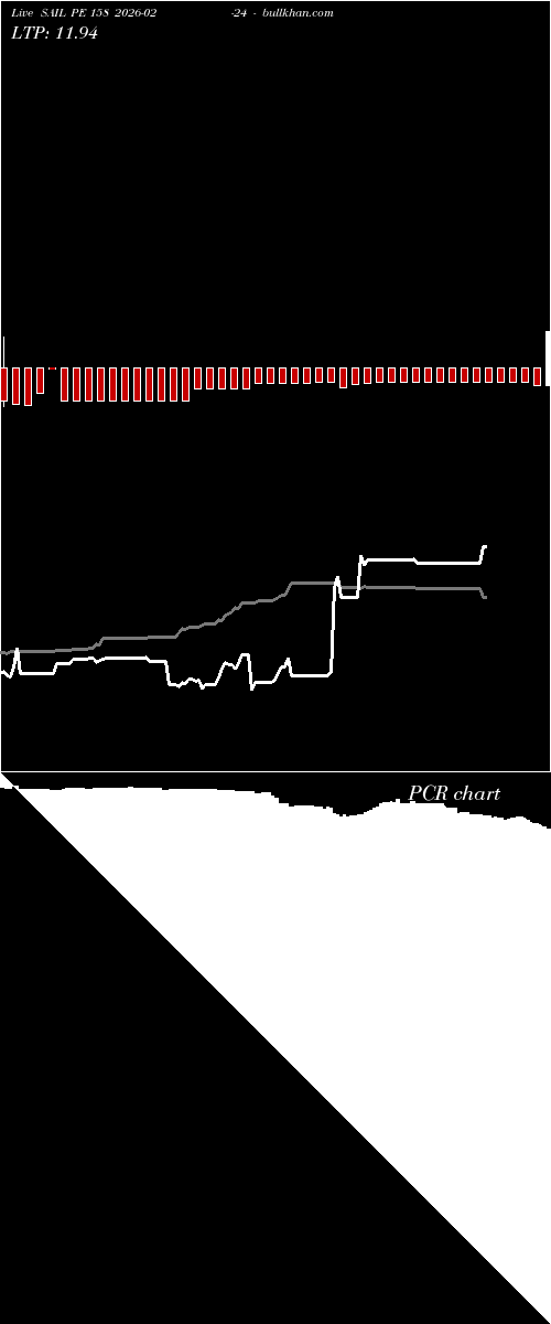  option chart SAIL PE 158 2026-02-24 