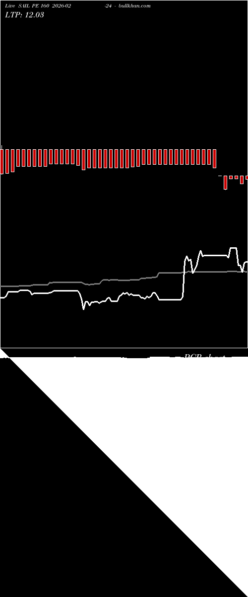  option chart SAIL PE 160 2026-02-24 