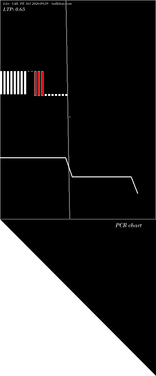  option chart SAIL PE 165 2026-09-29 