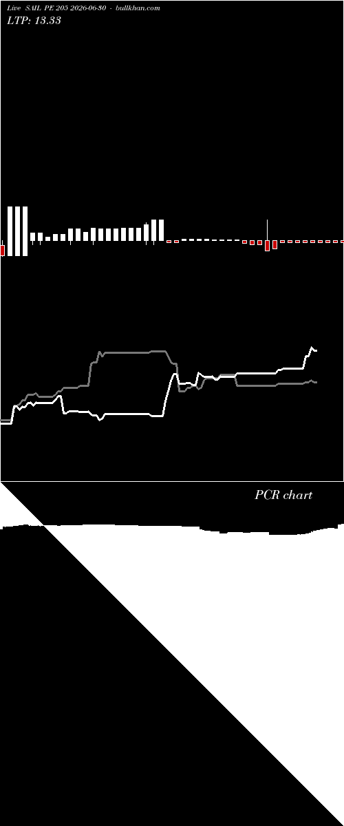  option chart SAIL PE 205 2026-06-30 