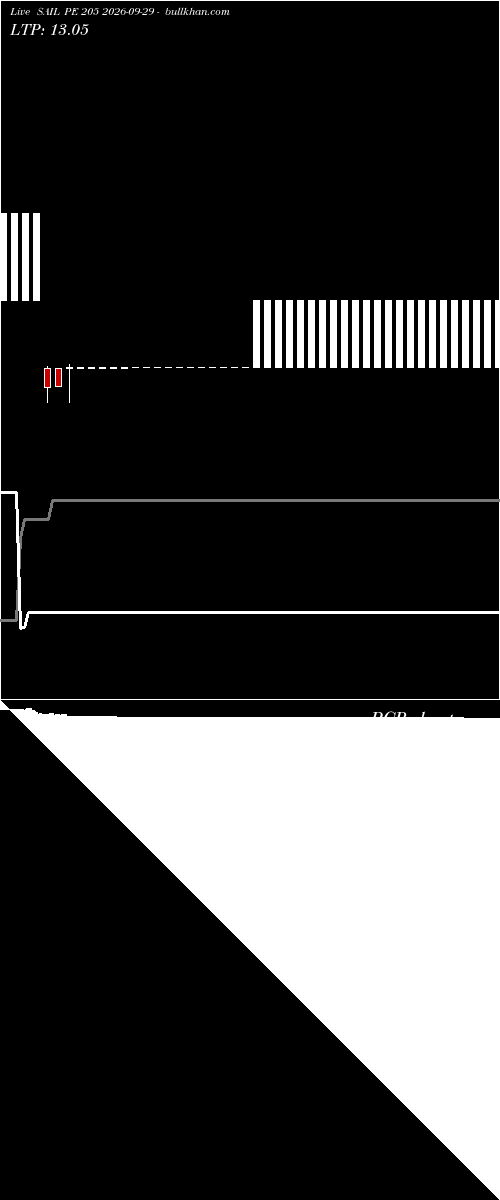  option chart SAIL PE 205 2026-09-29 