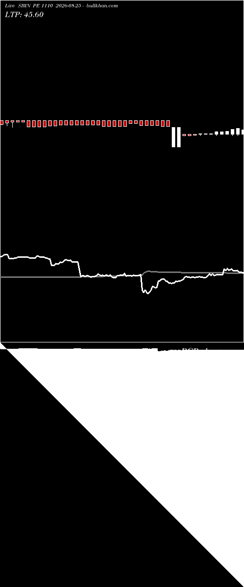  option chart SBIN PE 1110 2026-08-25 