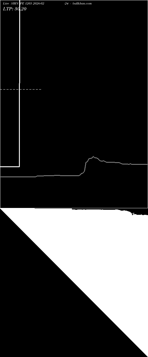  option chart SBIN PE 1205 2026-02-24 
