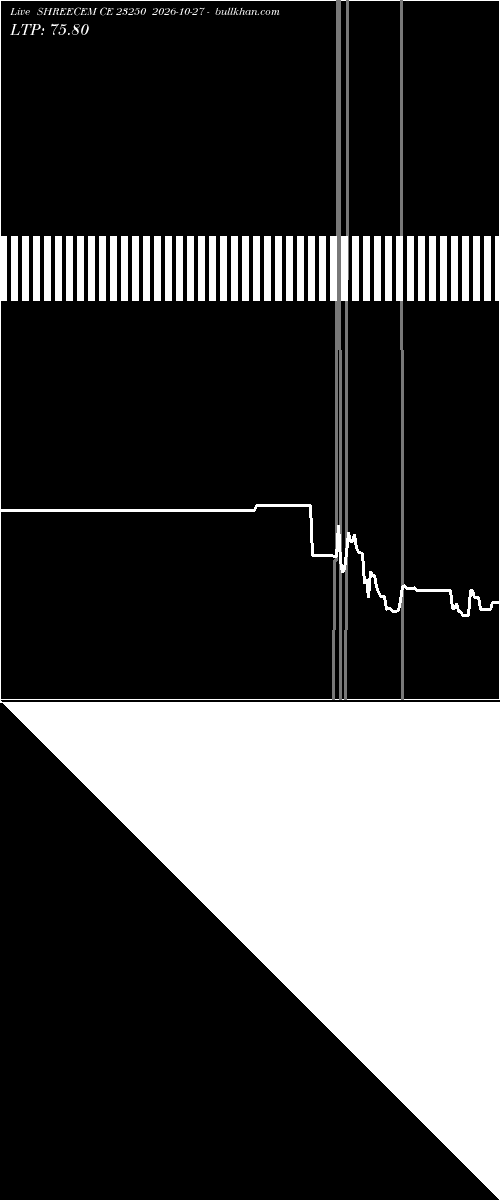  option chart SHREECEM CE 23250 2026-10-27 