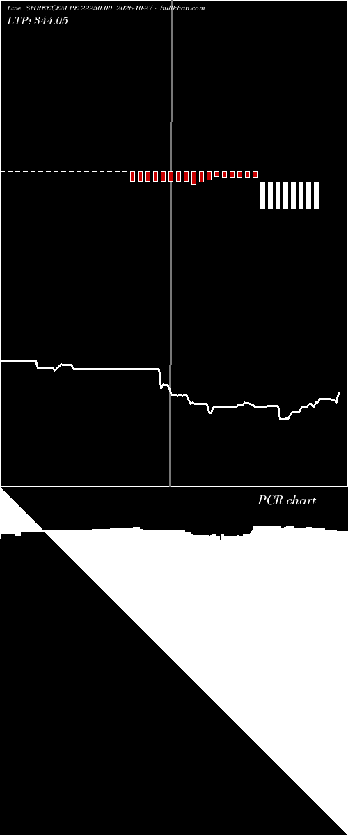  option chart SHREECEM PE 22250.00 2026-10-27 
