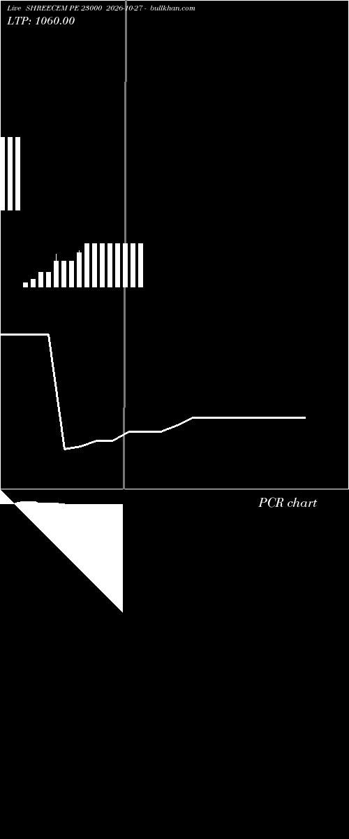  option chart SHREECEM PE 23000 2026-10-27 