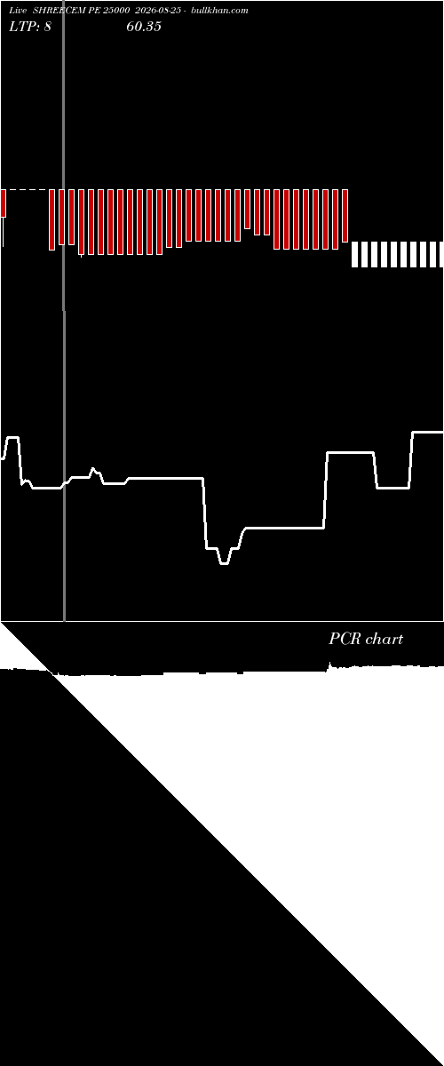  option chart SHREECEM PE 25000 2026-08-25 