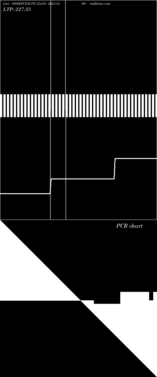  option chart SHREECEM PE 25250 2025-12-30 