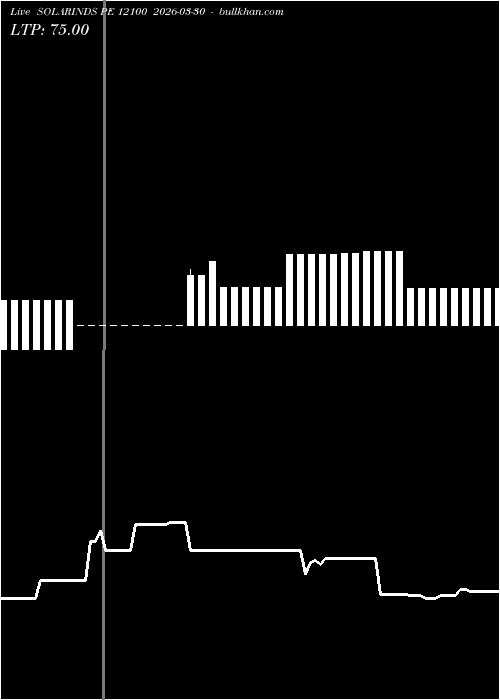 option chart SOLARINDS PE 12100 2026-03-30 