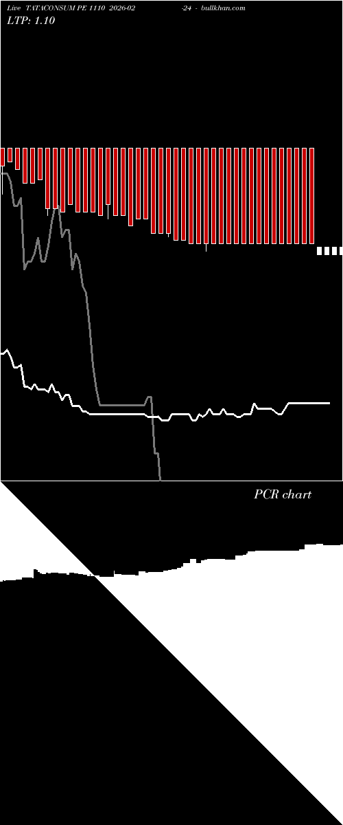  option chart TATACONSUM PE 1110 2026-02-24 
