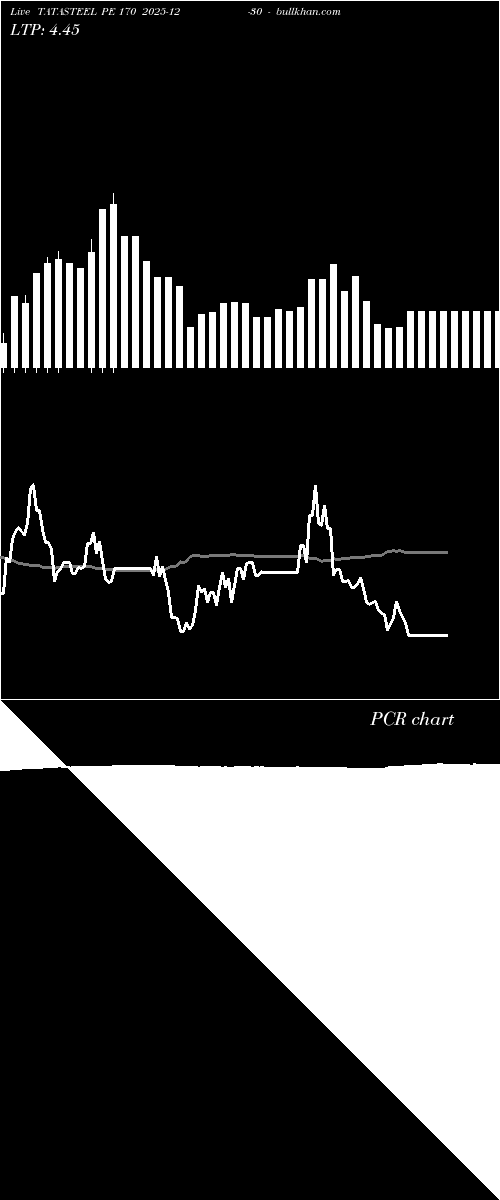  option chart TATASTEEL PE 170 2025-12-30 