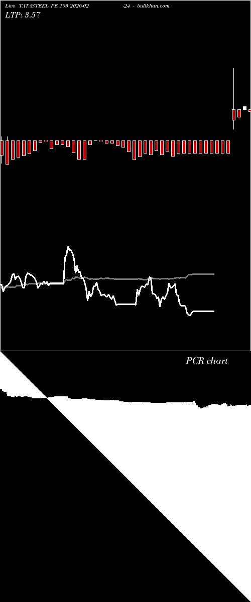  option chart TATASTEEL PE 193 2026-02-24 