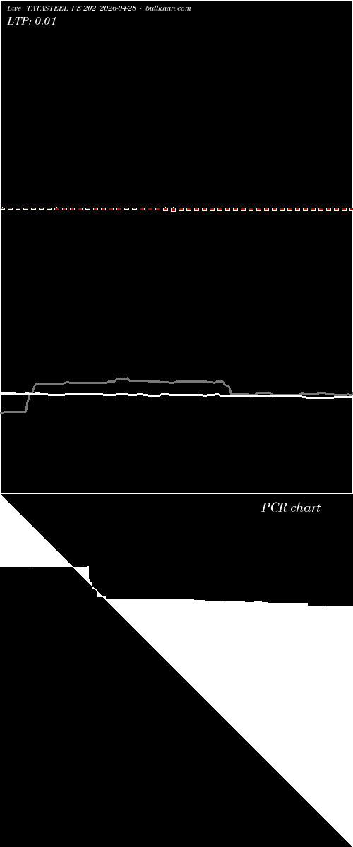  option chart TATASTEEL PE 202 2026-04-28 