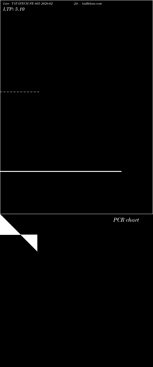  option chart TATATECH PE 605 2026-02-24 