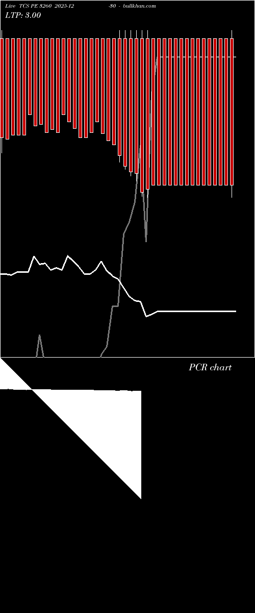 option chart TCS PE 3260 2025-12-30 